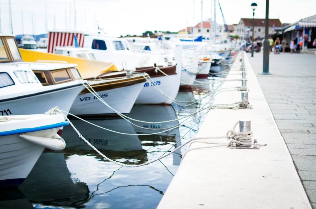 Boats Near Dock